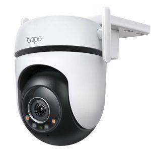 Camera de supraveghere Smart TP-Link Tapo C520WS Outdoor Pan/Tilt 360 grade, rezoluție 2K QHD, Wireless, Starlight Color Night Vision, IP66, Two-Way Audio, Detectarea persoanelor, animalelor și a mașinilor, Alarmă sonoră