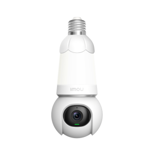 Camera de supraveghere IMOU IPC-S6DP-5M0WEB-E27 PTZ cu montare in Dulie E27, 5MP, 2K QHD, 2880x1620, IR 25m, 2.8mm, microfon si difuzor