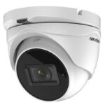 Camera de supraveghere Turret Turbo HD Hikvision DS-2CE76H0T-ITMFS 2.8 mm, 5MP, IR 30M, AoC, Microfon