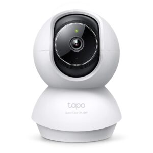 Cameră supraveghere interior TP-Link Tapo C230, Pan/Tilt 360°, Ultra HD 2.5K 5MP, IP PT Wi-Fi, Night Vision, MicroSD, Audio 2-way