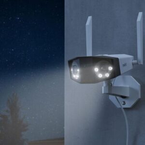 Camera de supraveghere Reolink Duo 2 WiFi 8MP (W730) – imagine panoramica 180°, 4K Ultra HD, detectie inteligenta si audio bidirectional