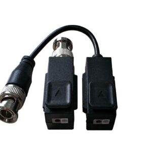 Video balun DS-1H18S/E(C);307400306,Video balun pasiv Hikvision, DS- 1H18S/E(C); set 2 bucati