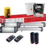 Kit automatizare poartă batantă BFT PHOBOS BT B25 motor puternic și fiabil