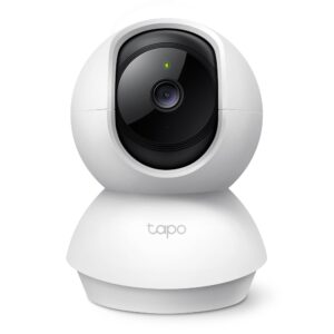 Camera de supraveghere Wi-Fi Tapo C200, TP-Link, 4mm/F/2.4, mod de confidentialitate, alarma sonora si luminoasa, detectie miscare, 128 GB