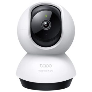 Cameră Supraveghere Interior TP-Link Tapo C220, 2K QHD 4MP, Pan/Tilt, Audio 2-Way, Slot microSD, IR 10m