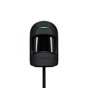 Detector cu fir PIR Ajax MotionProtect Plus Fibra Negru