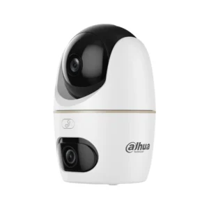 Camera supraveghere rotativa PT IP WiFi wireless cu lentila duala Dahua Hero Dual H5D-5F, 5 + 5 MP, 2 x 3.6 mm, IR/lumina alba 30 m, slot card, Bluetooth, auto-tracking