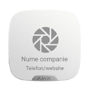 NU Carcasă personalizabilă StreetSiren AJAX Brandplate Albă