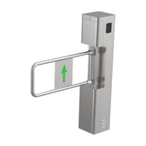 Poarta batanta partea dreapta, Card MiFare, Brat metalic, latime banda 900mm - HIKVISION DS-K3BC411X-RS-M-Dp90