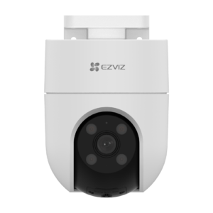 Camera IP EZVIZ de exterior, WI-Fi, Pan&Tilt, rezolutie 2K+, Audio bidirectional, distanta IR 30 metri, imagini color 24/7 CS-H8C-2K+