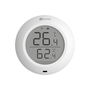 Senzor de temperatura si umiditate Smart Home EZVIZ, afisaj 1.8 inch, comunicare Wireless ZigBee CS-T51C