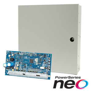 Centrala SERIA DSC POWER NEO 8 zone extensibila la 32 zone, 4 partitii - DSC HS2032NKE