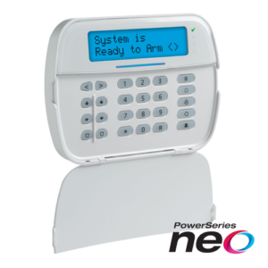 Tastatura LCD alfanumerica, wireless, 128 zone, SERIA NEO - DSC HS2LCDWF8EE3