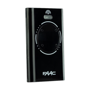 Telecomanda 4 canale, XT4, SLH LR, 433 MHz, negru - FAAC XT4SLH-LR-7870081