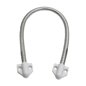 Set legatura flexibila din inox, capete din plastic vopsit alb, 400 x 6 mm CSL-400-2