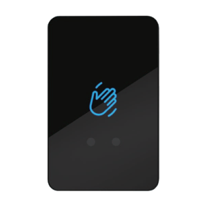 Buton de iesire Touchless ajustabil, plastic negru, montaj aparent, IP66 CSB-20C30S-P2