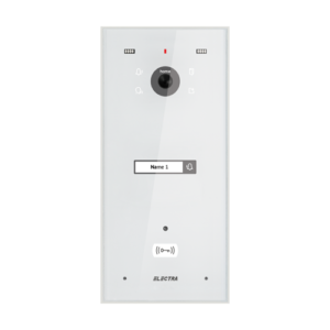 Panou exterior video Home pentru 1 Familie - SMART, G3, montaj ingropat, ALB - ELECTRA VPH.01F03.ELWTL
