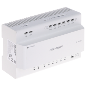 Distribuitor Video/Audio, 2 fire pentru 6 posturi interior/exterior - HIKVISION DS-KAD7060EY
