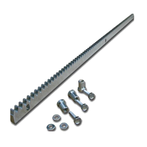 Cremaliera metalica zincata 30x12 mm - lungime 1M CRM4
