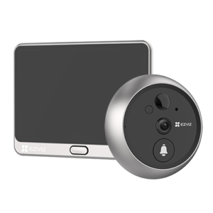 Vizor electronic inteligent, rezolutie 2K, detectie persoana, Ecran tactil 4.3'', audio bidirectional, Wi-Fi - EZVIZ CS-DP2-2K