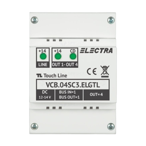 Doza derivatie video 4 iesiri - ELECTRA VCB.04SC3.ELGTL