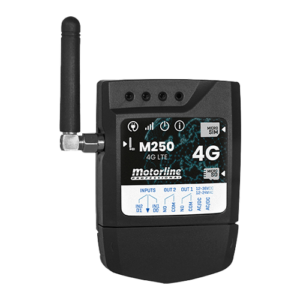 Controller GSM 4G, Bluetooth, 2 relee, card SIM inclus MOTORLINE GSM-M250