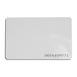 Cartela de acces EM4100 125KHz, 0.8 mm, cod printat CSC-EM125-08+C