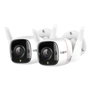 Pachet 2 Camere IP Wi-Fi, 2K, Audio bidirectional, IR 30M - TP-Link Tapo TapoC310P2