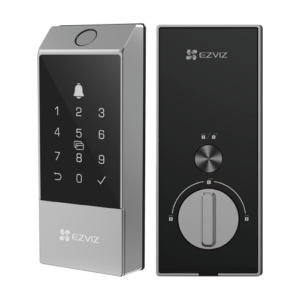Yala inteligenta cu amprenta, multiple metode de deblocare, Wi-Fi, verificare status inchidere - EZVIZ CS-DL04(WBCP,M)