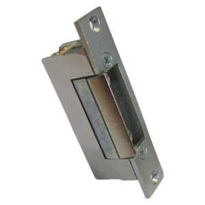 Electromagnet fail safe, 12V, 180mA, contact monitorizare cu placa suport lunga - ASSA ABLOY YB37-12D-LR