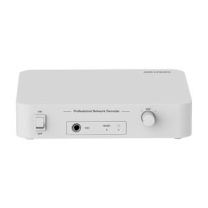 Audio decodor IP, 6W, Mic, Alarma - HIKVISION DS-QAE1DG1