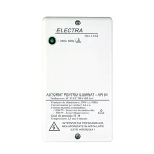 Automat pentru iluminat holurile sau scarile de bloc - ELECTRA API.11A