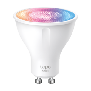 Bec LED smart Wi-Fi, RGB, 2200-6500K, intensitate ajustabila, 350 lm, GU10 - TP-Link Tapo TapoL630