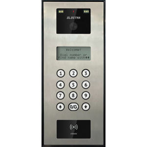 Panou exterior audio - video, semiduplex digital - ELECTRA P4S.VBS