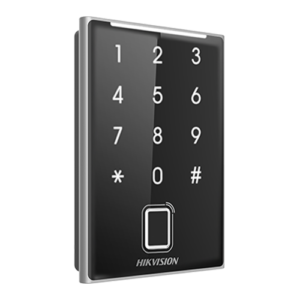 Cititor de proximitate MIFARE, amprenta, tastatura integrata, Bluetooth, Wiegand, RS485 - HIKVISION DS-K1109DKFB