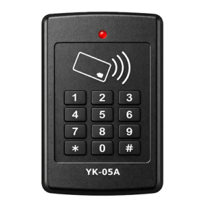 Cititor de proximitate RFID (125KHz) stand-alone pentru exterior cu tastatura YK-05A