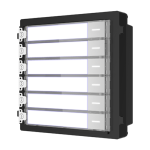 Modul extensie afisaj 6 familii pentru Interfon modular - HIKVISION DS-KD-KK