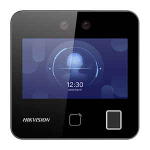 Terminal control acces recunoastere faciala, 4.3 inch touch screen, M1, Amprenta, WiFi - HIKVISION DS-K1T343MFWX-B-S