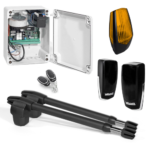 Automatizare poarta batanta 2x2.5m - MOTORLINE LINCE300-24V-KIT