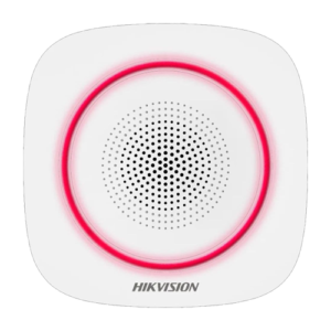 Sirena wireless AX PRO de interior cu led rosu, 868Mhz - HIKVISION DS-PS1-I-WE-R