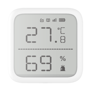 Detector de temperatura si umiditate wireless pentru AX PRO - HIKVISION DS-PDTPH-E-WE