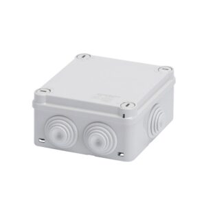 Doză legatură pătrată 100x100xh50 PT IP65 ALB