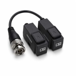 Set Video balun DS-1H18S/E(C);307400306,Video balun pasiv Hikvision, DS- 1H18S/E(C) set 2 bucăți