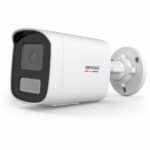 Cameră de supraveghere exterior IP Bullet 4MP ColorVu Hikvision DS-2CD1T47G2H- LIU(2.8MM), lentila fixa 2.8mm