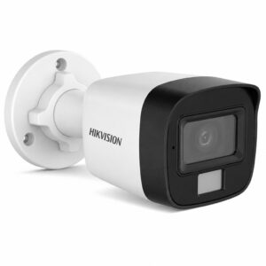 Dual Light - Camera exterior analog 2MP, lentila 2.8mm, IR 25m, WL 20m, TVI/AHD/CVI/CVBS, Mic., IP67 - HIKVISION DS-2CE16D0T-LPFS-2.8mm