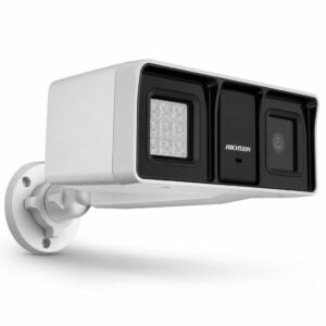 Cameră Supraveghere Analog Bullet Hikvision DS-2CE18D0T-LFS, 2MP, Dual Light, IR 60m + White LED 60m, 2.8mm, Microfon, 4 în 1 (TVI/CVI/AHD/CVBS)