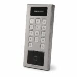 Terminal control acces si interfon cu tastatura, cititor card, Bluetooth, Wi-Fi, Alarma - HIKVISION DS-K1T502DBWX