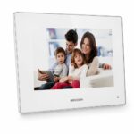 Monitor videointerfon TCP/IP Wireless, Touch Screen TFT LCD 7inch, ALB - HIKVISION DS-KH6320-WTE1-W
