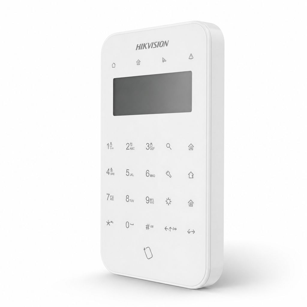 Tastatura cablata cu conectivitate Wireless, LCD, AX PRO Hybrid 868Mhz - HIKVISION DS-PK501LTM-HWE