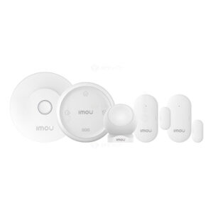 Sistem de alarmă wireless IMOU KIT-IOT-HOMESECURITYKIT-EU-9-M, WiFi, Zigbee, Kit complet pentru locuință